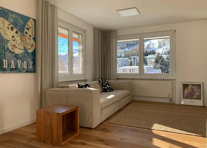 Apartment Parsennblick Mit Dachterrasse Davos